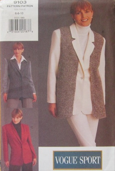 MISSES JACKET AND VEST
