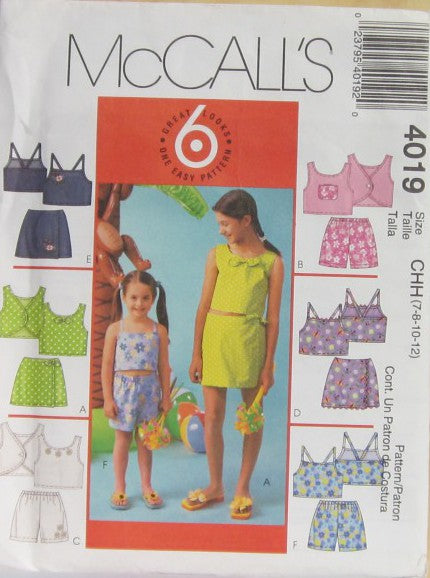CHILDRENS AND GIRLS TOPS SKORTS AND SHORTS