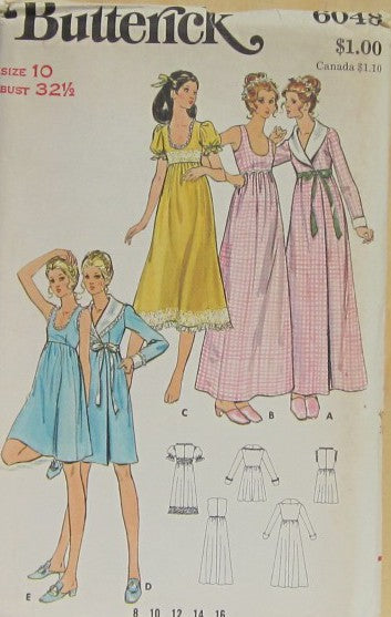 MISSES ROBE AND GOWN