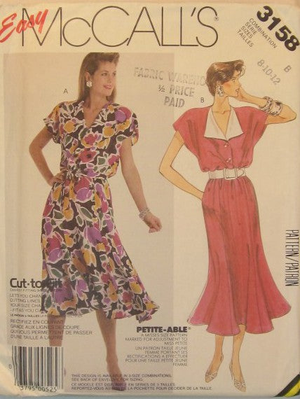 MISSES DRESS AND TIE BELT