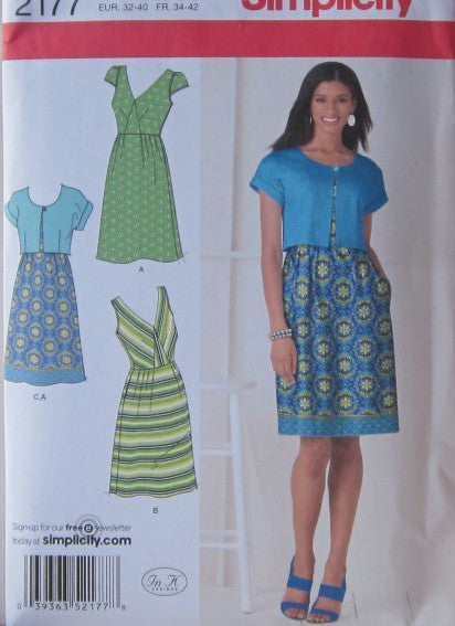 MISSES DRESS AND JACKET