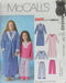 CHILDREN'S AND GIRLS' ROBE, BELT, TOP, GOWN AND PANTS