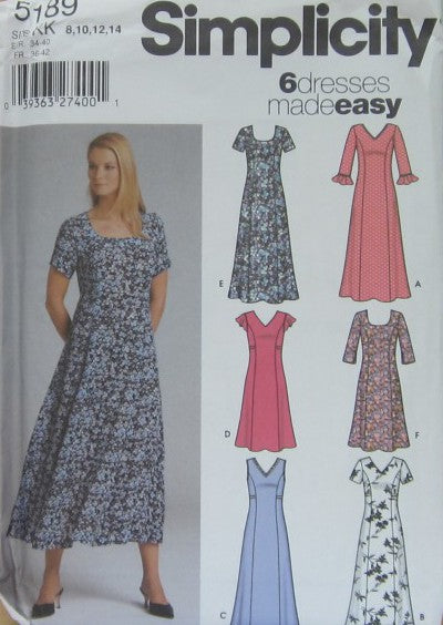 MISSES/MISSES PETITE PULLOVER DRESS IN TWO LENGTHS