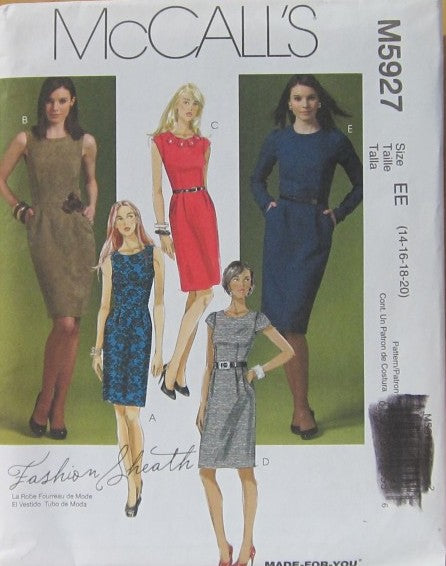 MISSES' LINED DRESSES