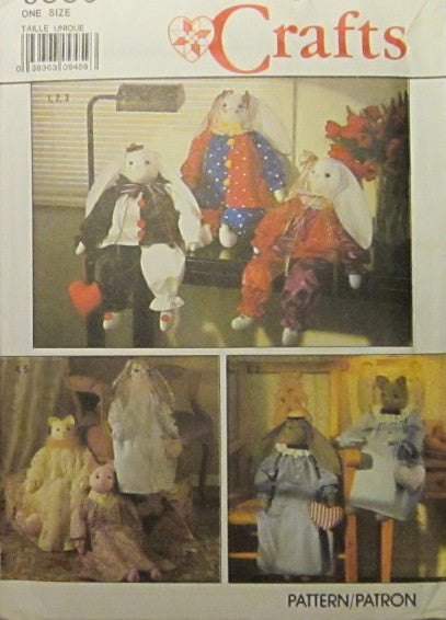 BUNNY AND CAT AND CLOTHES
