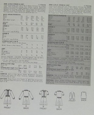 GIRLS DRESS AND VEST