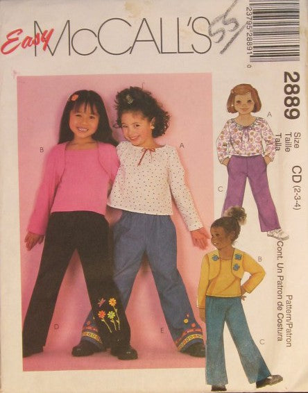 CHILDRENS AND GIRLS TOP AND PANTS