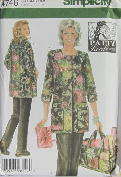MISSES COAT PANTS AND BAG