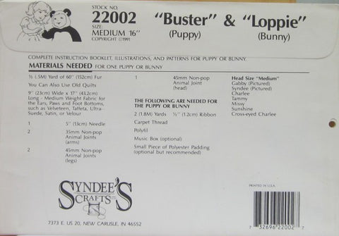 BUSTER AND LOPPIE
