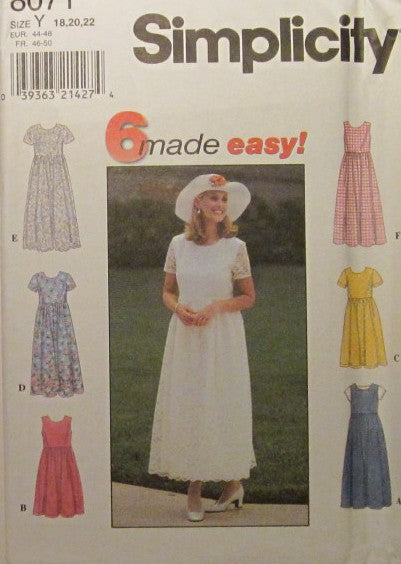 MISSES' DRESS