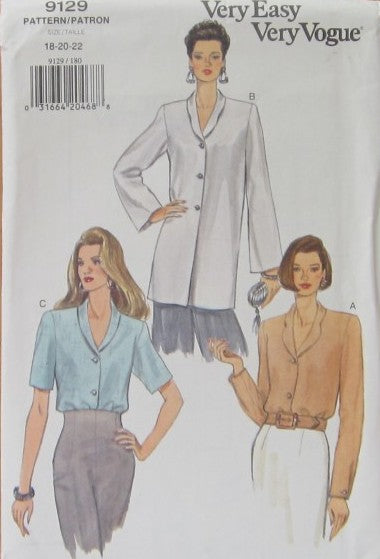 MISSES BLOUSE AND TUNIC