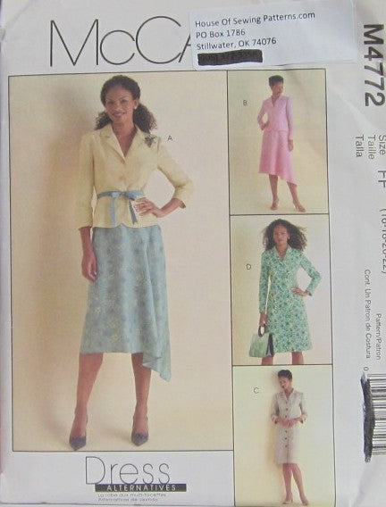 MISSES'/MISS PETITE JACKET, DRESS AND SKIRT