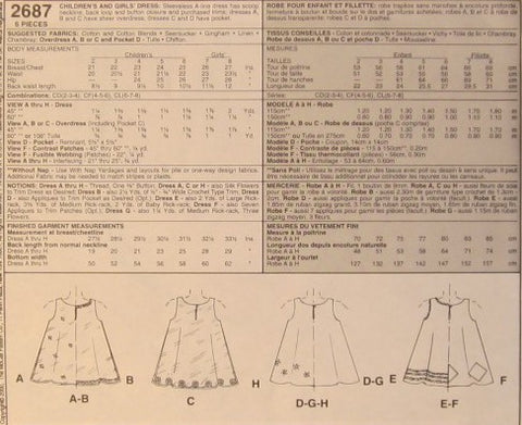 CHILDREN AND GIRLS DRESS
