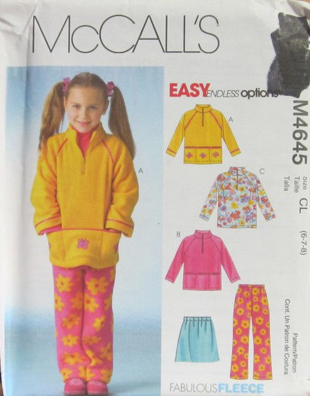 CHILDREN'S AND GIRLS' TOPS, SKIRT AND PANTS
