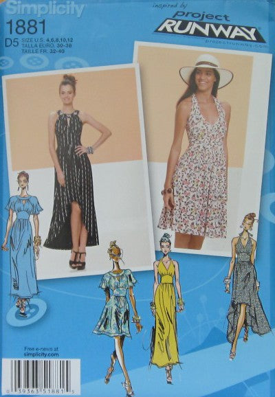 MISSES KNIT DRESS IN THREE LENGTHS WITH BODICE VARIATIONS