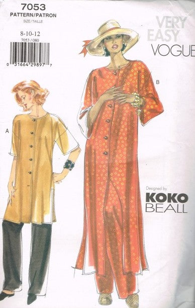 MISSES' TUNIC AND PANTS