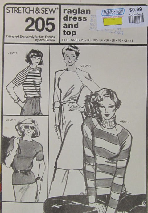 RAGLAN DRESS AND TOP