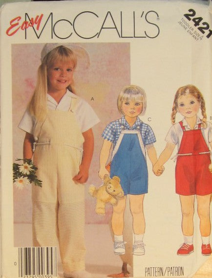 TODDLERS SHIRT AND OVERALLS
