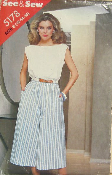 MISSES TOP AND CULOTTES