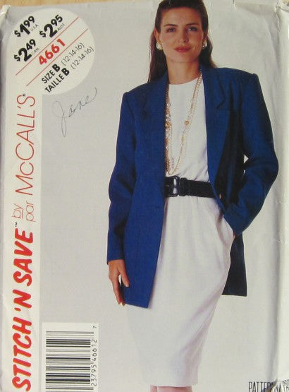MISSES JACKET AND DRESS