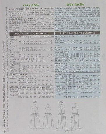 MISSES'/MISSES' PETITE DRESS AND JUMPSUIT