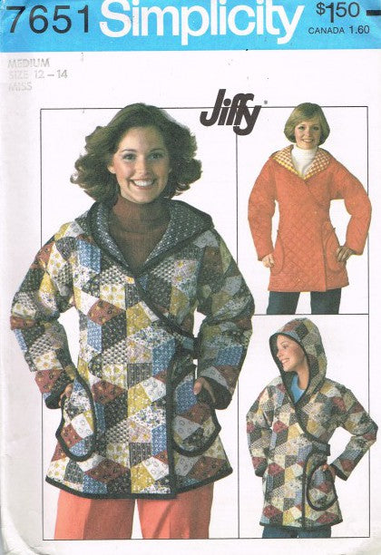 MISSES' JIFFY UNLINED HOODED JACKET